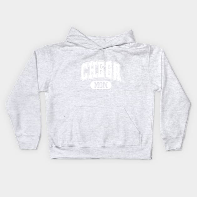 Cheer Mom Kids Hoodie by Violet Ray Design